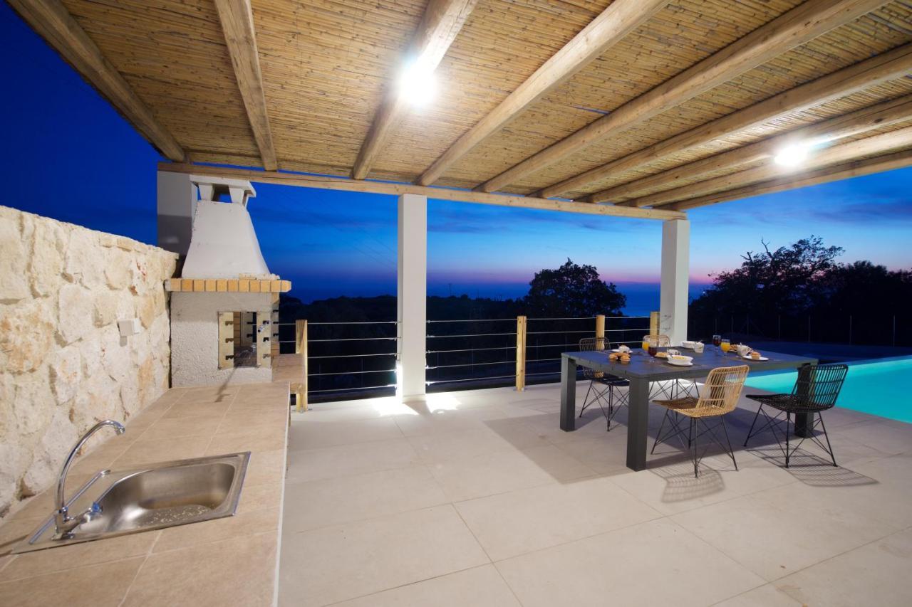 Exclusive Sea View Villa Madelaine Spartia  Luaran gambar