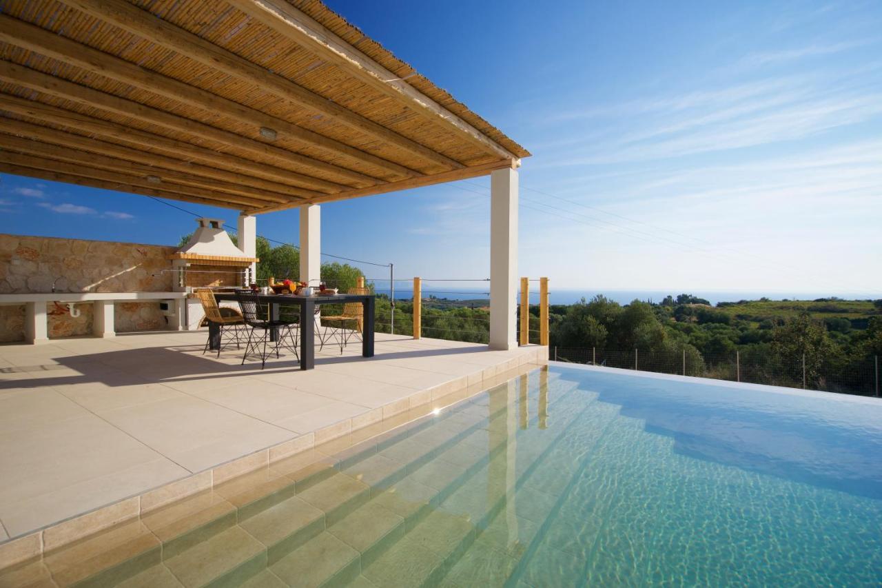 Exclusive Sea View Villa Madelaine Spartia  Luaran gambar
