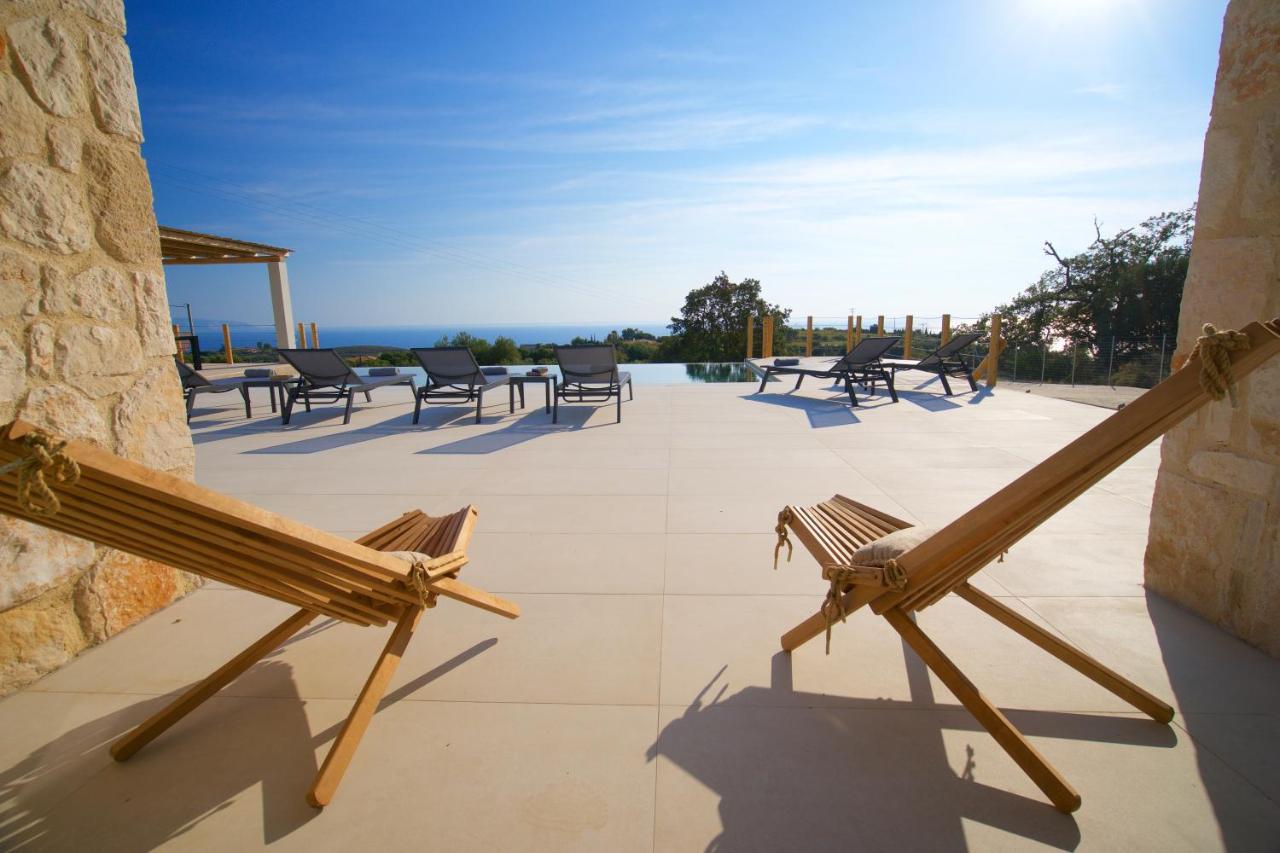 Exclusive Sea View Villa Madelaine Spartia  Luaran gambar