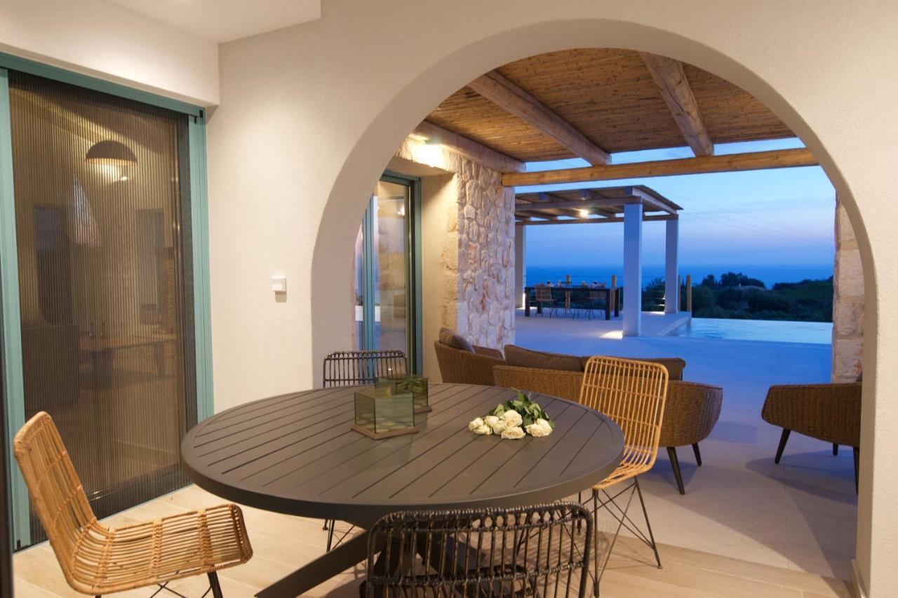 Exclusive Sea View Villa Madelaine Spartia  Luaran gambar