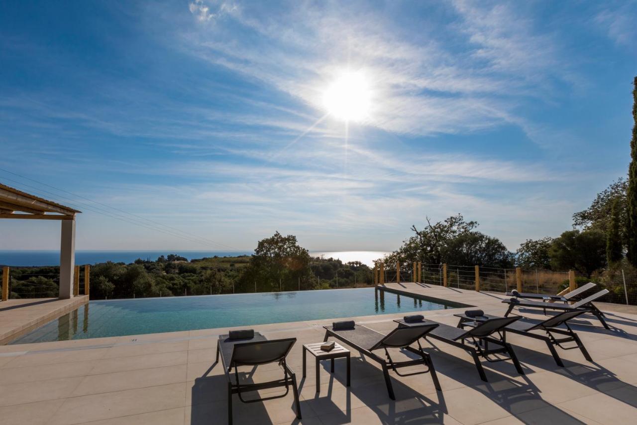 Exclusive Sea View Villa Madelaine Spartia  Luaran gambar