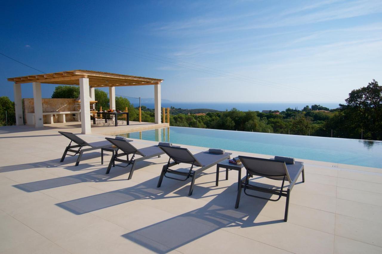 Exclusive Sea View Villa Madelaine Spartia  Luaran gambar