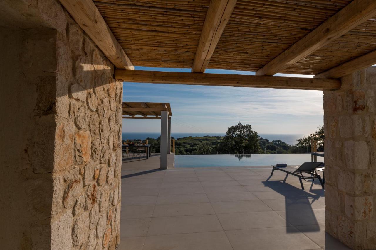Exclusive Sea View Villa Madelaine Spartia  Luaran gambar